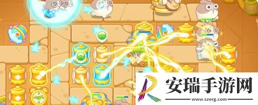保卫萝卜4法老归来第93关怎么通关
