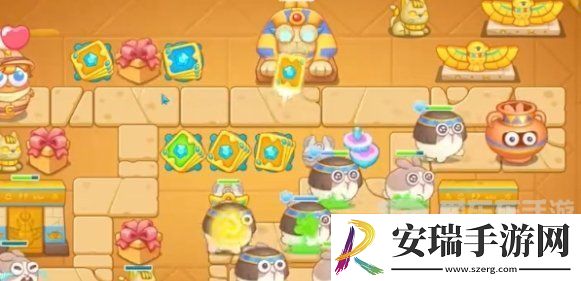 保卫萝卜4法老归来第8关怎么过