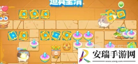 保卫萝卜4法老归来第8关怎么过