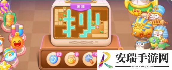 保卫萝卜4法老归来第96关怎么通关