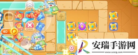 保卫萝卜4法老归来第98关怎么通关