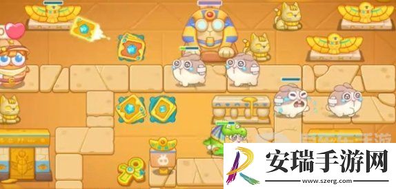 保卫萝卜4法老归来第8关怎么过