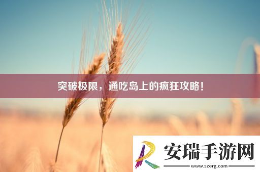 突破极限通吃岛上的疯狂攻略！