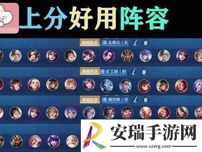 王者荣耀王者模拟战精英战阵容搭配核心思路全解析