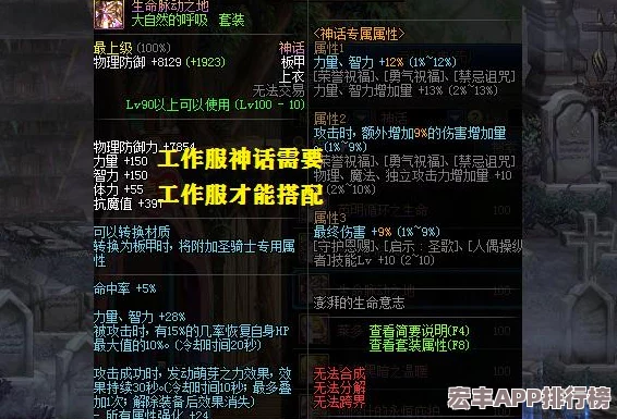 DNF神话装备全解析