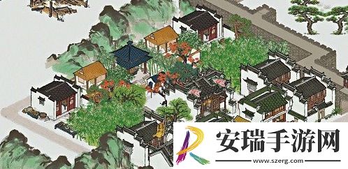 江南百景图汪氏家祠怎么布局
