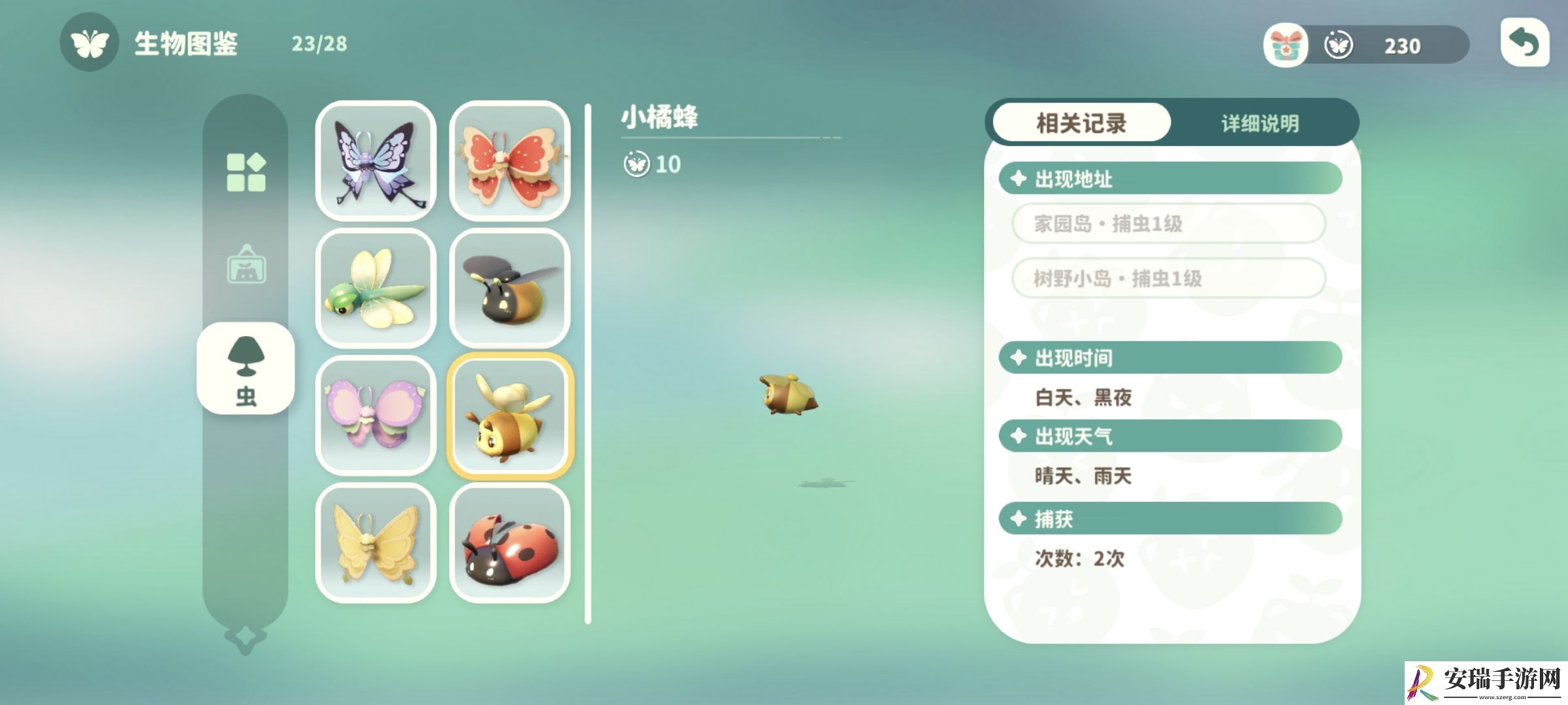 米姆米姆哈小橘蜂怎么捕捉