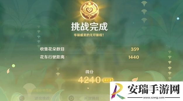 原神花车摇曳第5天华丽盛美的无尽旅程怎么样