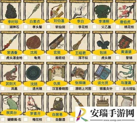 江南百景图汪峰珍宝搭配推荐