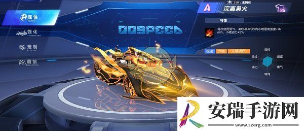 QQ飞车手游A车浣离枭火怎么样