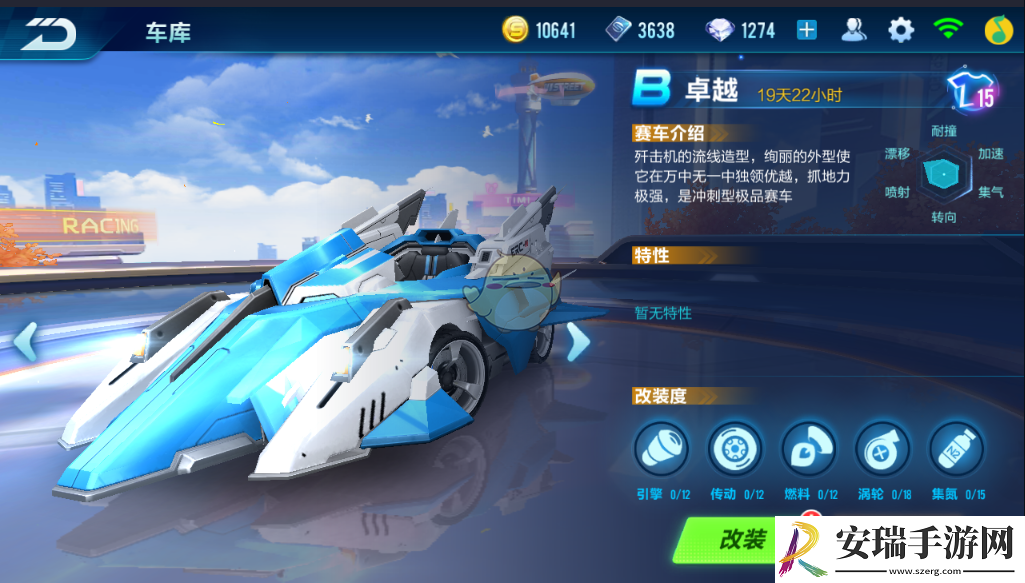 QQ飞车手游B车卓越怎么样