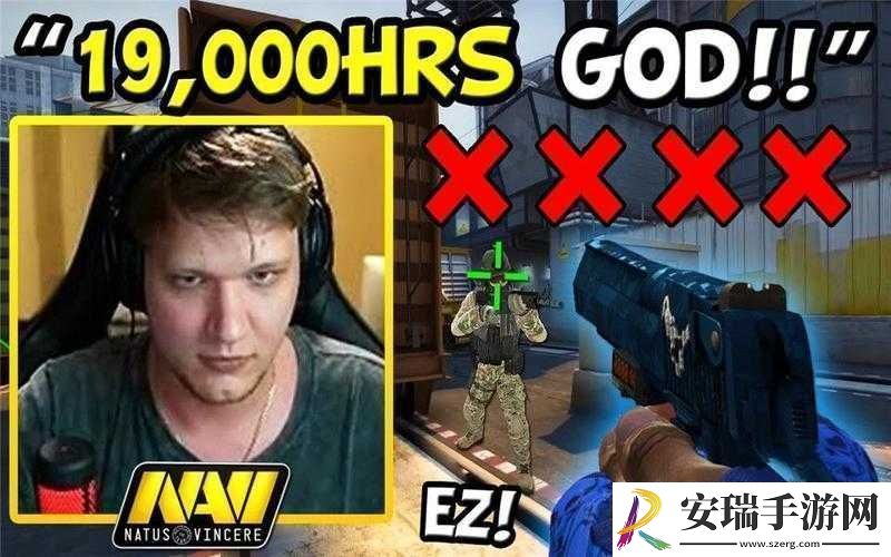 暴躁老外玩CSGO激情对战超带感