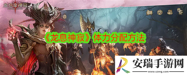 龙息神寂体力怎么用