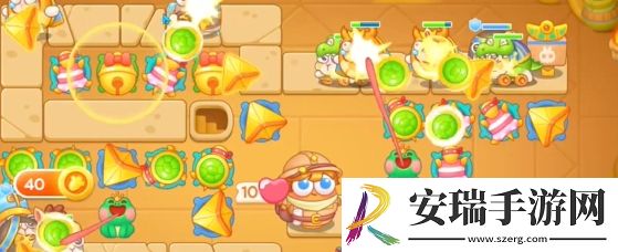 保卫萝卜4法老归来第104关怎么通关