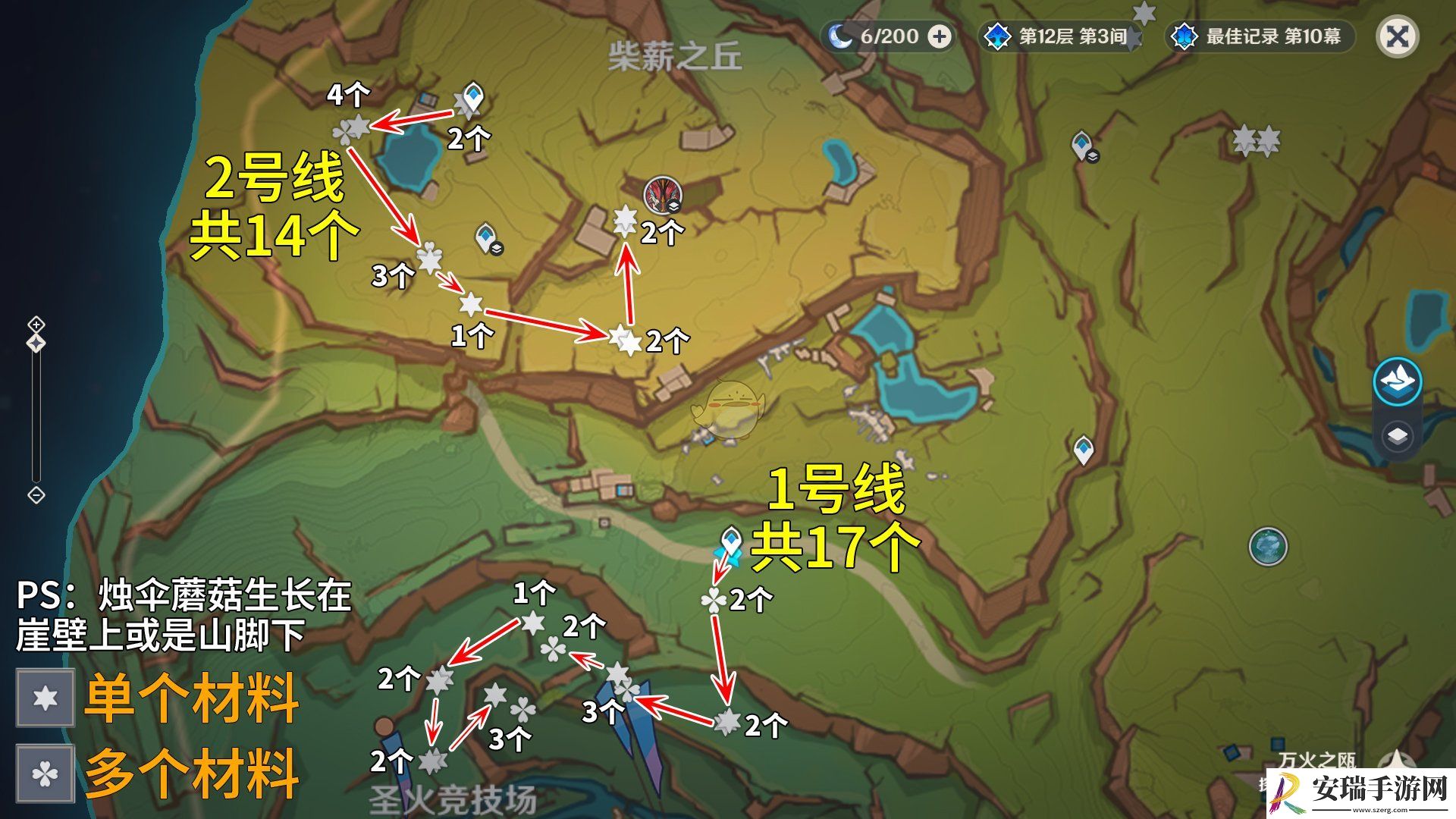 原神烛伞蘑菇在哪采集
