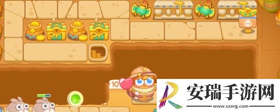 保卫萝卜4法老归来第104关怎么通关