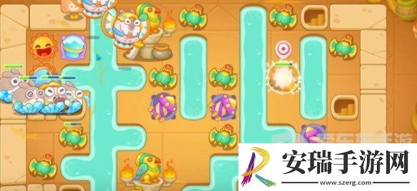 保卫萝卜4法老归来第96关怎么过