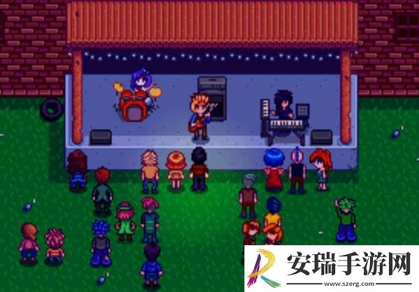 星露谷物语山姆演出车站位置在哪里
