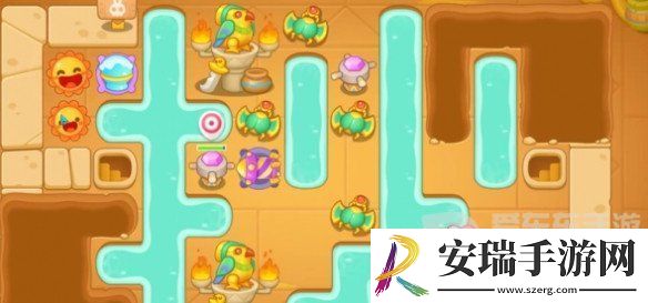 保卫萝卜4法老归来第96关怎么过