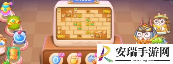 保卫萝卜4法老归来第105关怎么通关