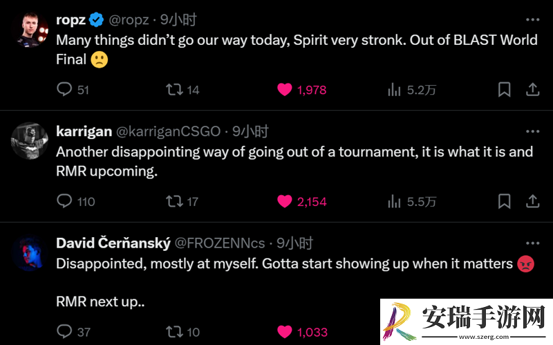 FaZe赛后动态