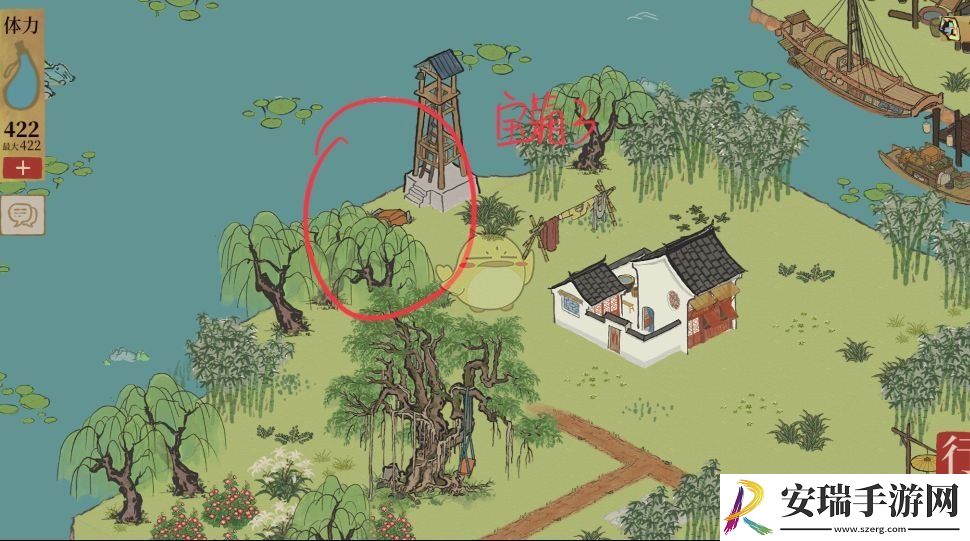 江南百景图钱塘春行宝箱在哪