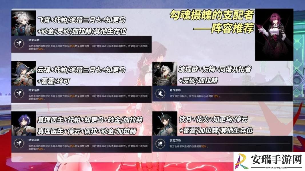 崩坏星穹铁道2.6卡芙卡怎么配队