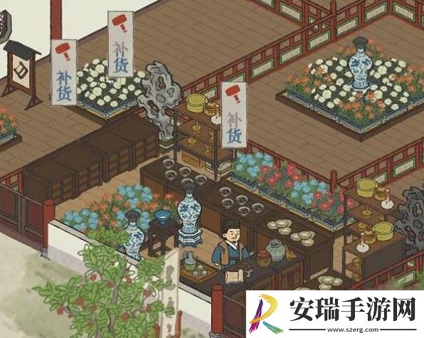 江南百景图越州商行采购路线怎么修改