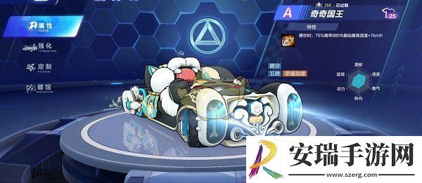 QQ飞车手游A级赛车奇奇国王怎么样