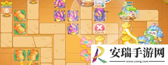 保卫萝卜4法老归来第108关怎么通关