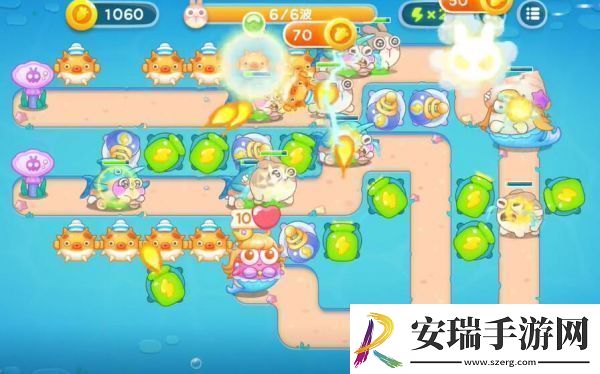 保卫萝卜4海的闺女第39关图文攻略