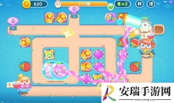 保卫萝卜4海的闺女第37关图文攻略