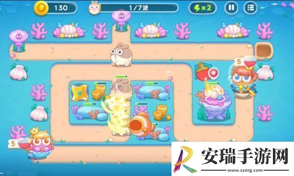 保卫萝卜4海的闺女第37关图文攻略