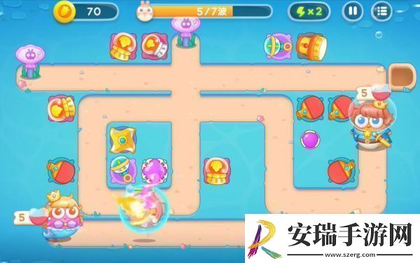 保卫萝卜4海的闺女第37关图文攻略