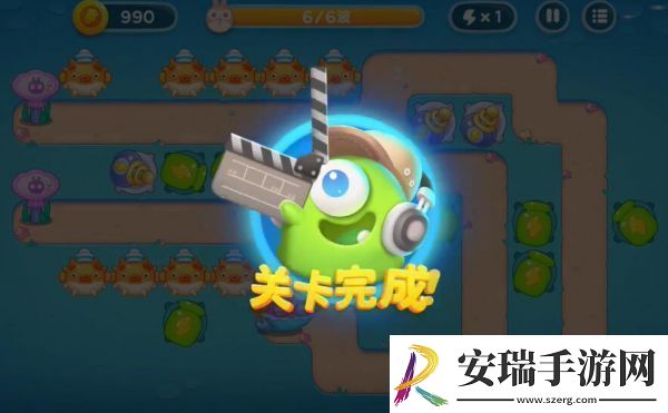 保卫萝卜4海的闺女第39关图文攻略