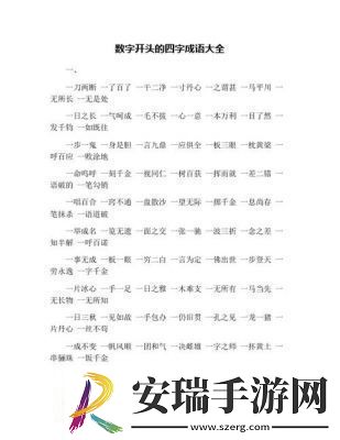 一个四一个大是什么成语