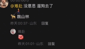 评论区遛狗是什么梗网络用语