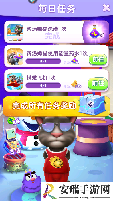 我的汤姆猫2怎么让汤姆猫快速睡醒