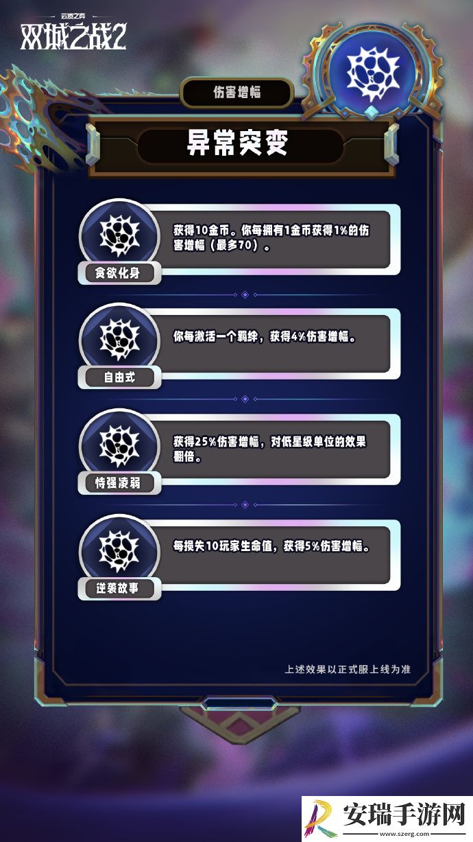 云顶之弈手游S13赛季异常突变机制怎么样