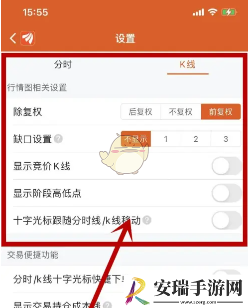 东方财富怎么看分时图