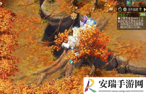 梦幻西游三生石枫叶林怎么出去