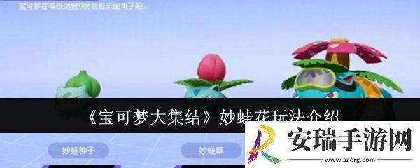 宝可梦大集结妙蛙花怎么玩