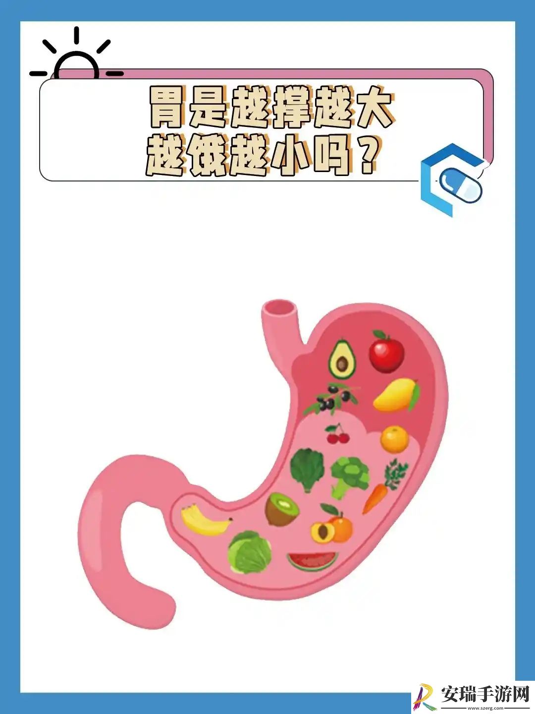 胃越撑越大越饿越小吗