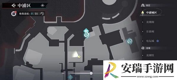 归龙潮中浦城区密码宝箱位置汇总