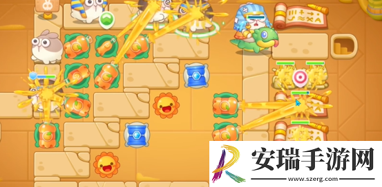 保卫萝卜4法老归来119关怎么过