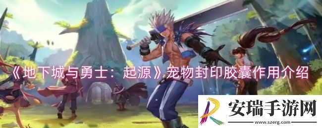 dnf手游宠物封印胶囊有什么用