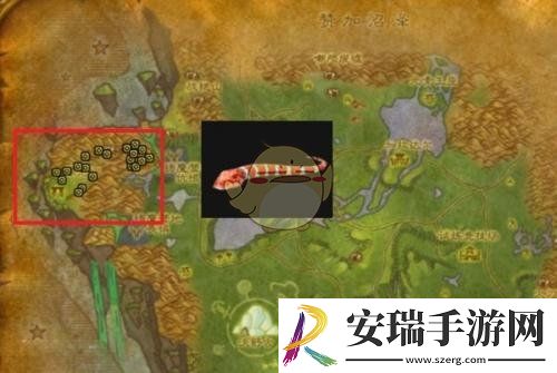 魔兽世界眼镜蛇鳞片刷取位置