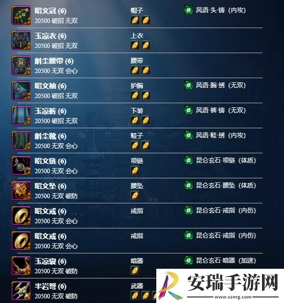 剑网3丝路风语天罗诡道怎么配装