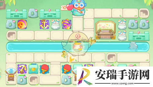 保卫萝卜4梁波波与祝秋秋第6关怎么过
