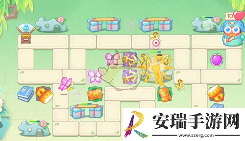 保卫萝卜4梁波波与祝秋秋第4关怎么过
